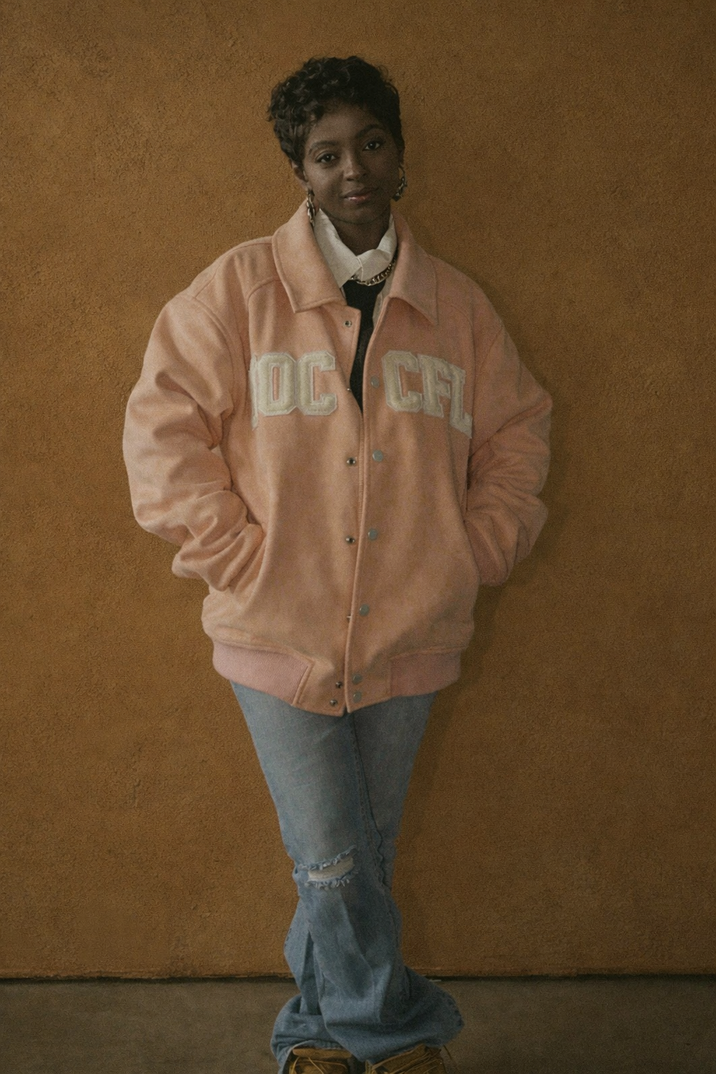 Noccfl Rose Suede Jacket
