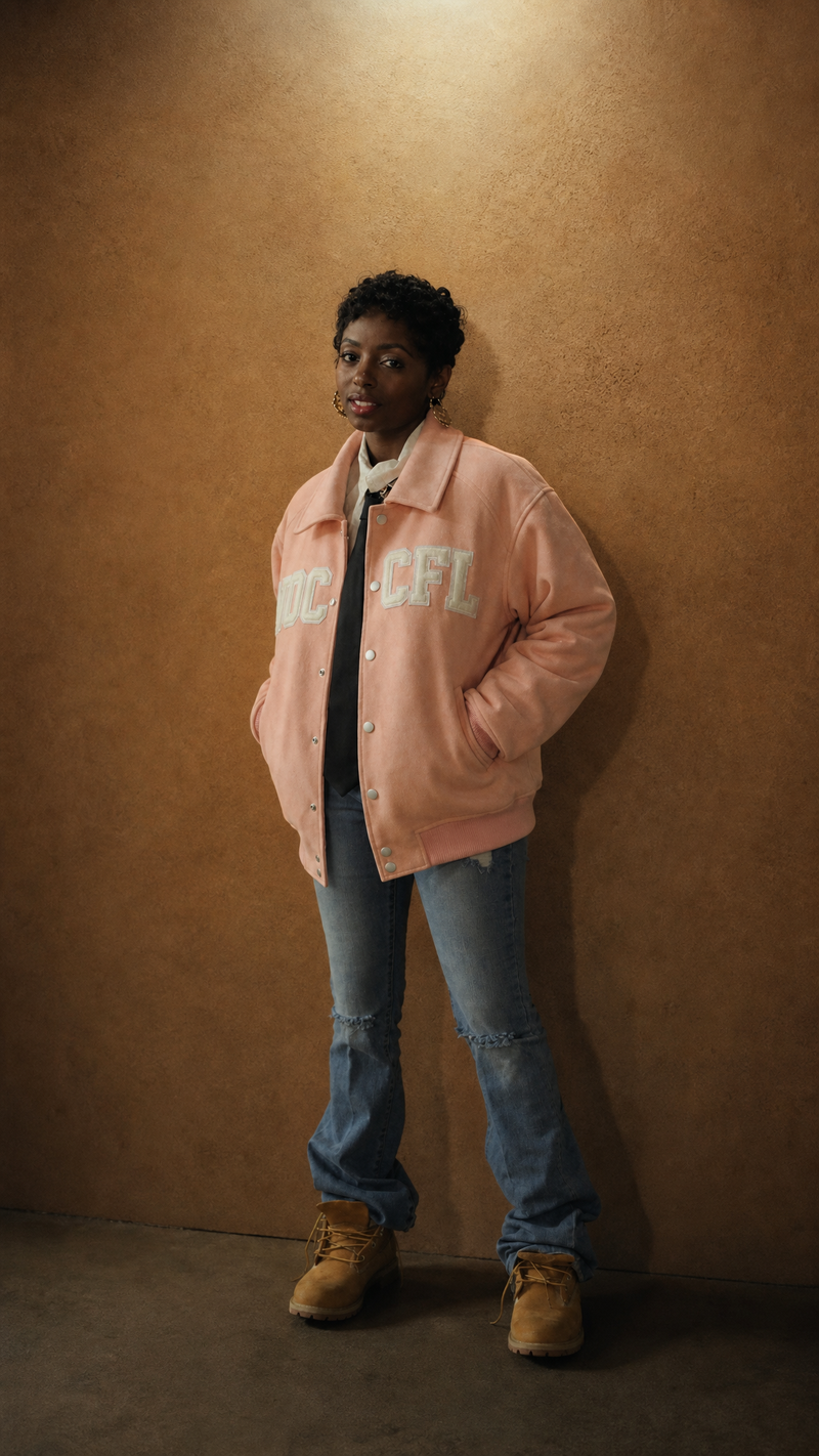 Noccfl Rose Suede Jacket